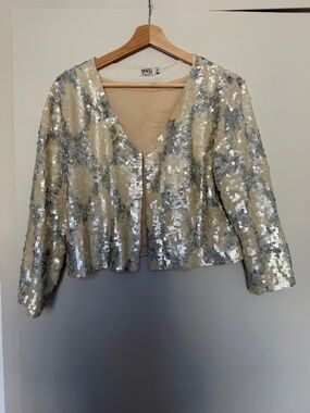 Spell and the Gypsy Collective Sequin Jacket sz S/M
